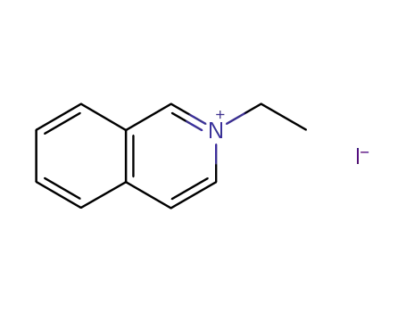 Molecular Structure of 53854-49-2 (Isoquinolinium, 2-ethyl-, iodide)