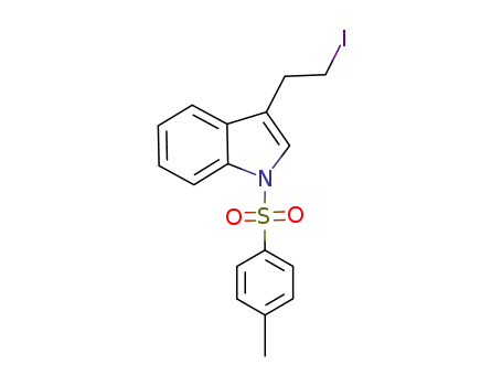 3-(2-iodoethyl)-1-(p-toluenesulfonyl)indole