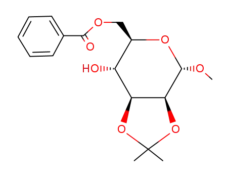 Methyl 6-O-benzoyl-2,3-O-isopropylidene-α-D-mannopyranoside
