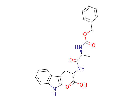 Molecular Structure of 119645-65-7 (Z-ALA-TRP-OH)