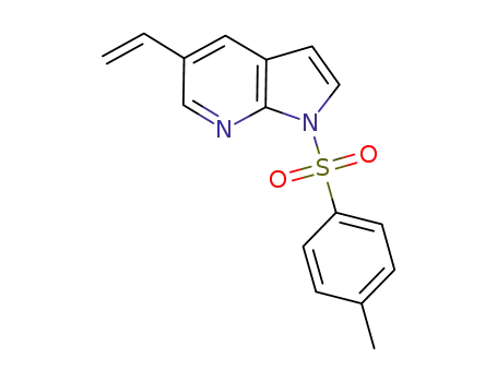 1H-Pyrrolo[2,3-b]pyridine, 5-ethenyl-1-[(4-methylphenyl)sulfonyl]-