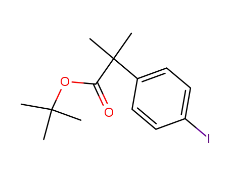 4-iodo-(1'-t-butoxycarbonyl-1'-methyl)ethylbenzene