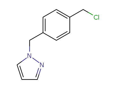 1-[[4-(chloromethyl)phenyl]methyl]-1H-pyrazole