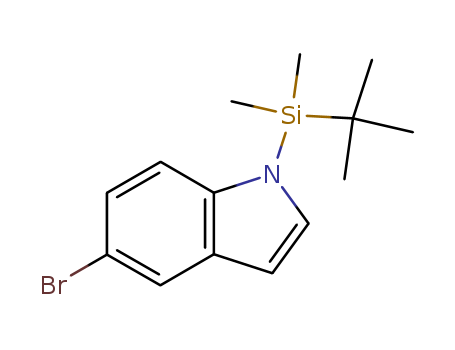 1H-Indole, 5-bromo-1-[(1,1-dimethylethyl)dimethylsilyl]-