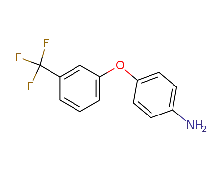 Molecular Structure of 41605-31-6 (4-(3-TRIFLUOROMETHYLPHENOXY)ANILINE)