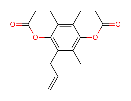 1,4-Benzenediol, 2,3,5-trimethyl-6-(2-propenyl)-, diacetate