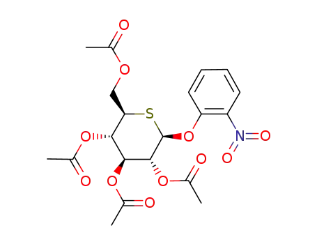 2'-nitrophenyl 2,3,4,6-tetra-O-acetyl-5-thio-β-D-glucopyranoside