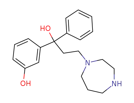 1-[3-hydroxy-3-(3-hydroxyphenyl)-3-phenylpropyl]homopiperazine