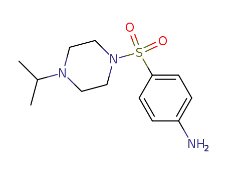 4- (4-ISO-PROPYL-PIPERAZINE-1-SULFONYL)-아닐린