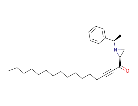 1-{(S)-1-[(R)-1-phenylethyl]aziridin-2-yl}hexadec-2-yn-1-one