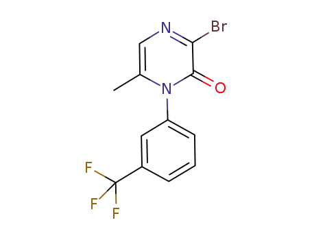 3-bromo-6-methyl-1-[3-(trifluoromethyl)phenyl]pyrazin-2(1H)-one
