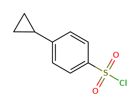 4-Cyclopropylbenzene-1-sulfonylchloride