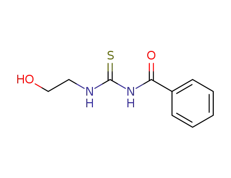 Molecular Structure of 29146-60-9 (Benzamide, N-[[(2-hydroxyethyl)amino]thioxomethyl]-)
