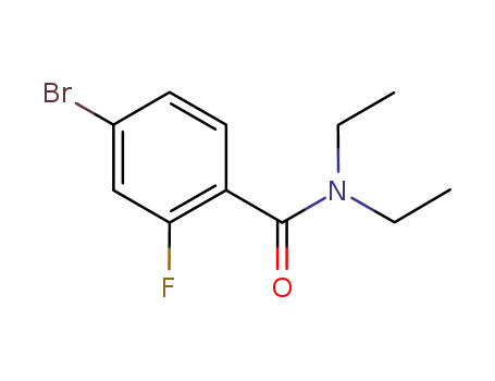 4- 브로 모 -N, N- 디 에틸 -2- 플루오로 벤즈 아미드