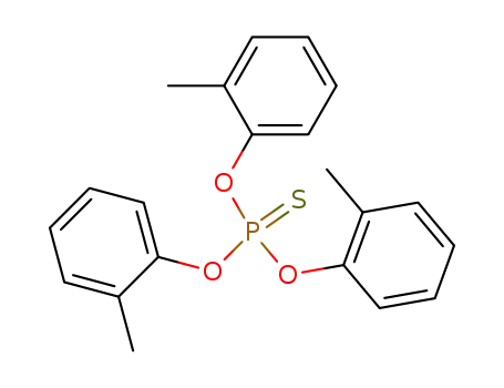 Molecular Structure of 631-45-8 (Tri-o-tolylthiophosphate)