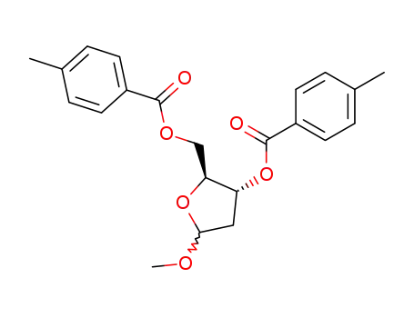 (2S,3R)-5-Methoxy-2-(((4-methylbenzoyl)oxy)methyl)tetrahydrofuran-3-yl 4-methylbenzoate