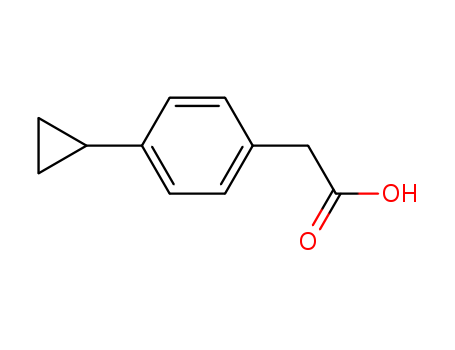 2-(4-cyclopropylphenyl)acetic acid