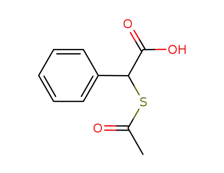 Benzeneacetic acid, a-(acetylthio)-