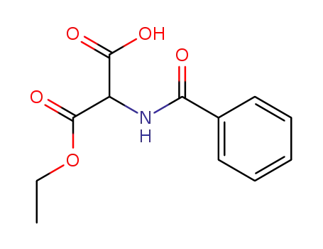 Propanedioic acid, (benzoylamino)-, monoethyl ester