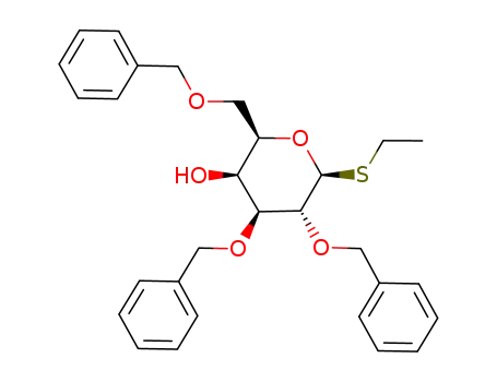 ethyl 2,4,6-tri-O-benzyl-1-thio-β-D-galactopyranoside