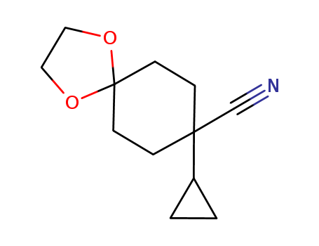 8-cyclopropyl-1,4-Dioxaspiro[4.5]decane-8-carbonitrile