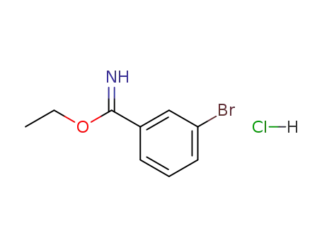 ethyl 3-bromobenzenecarboximidoate hydrochloride