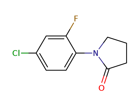 1-(4-chloro-2-fluorophenyl)pyrrolidin-2-one
