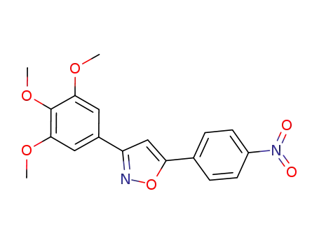 5-(4-nitrophenyl)-3-(3,4,5-trimethoxyphenyl)isoxazole