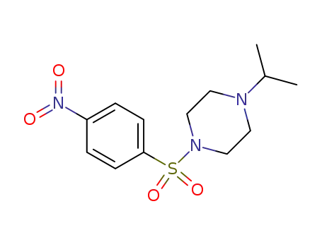 Piperazine, 1-(1-methylethyl)-4-[(4-nitrophenyl)sulfonyl]-