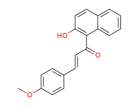 2-Propen-1-one, 1-(2-hydroxy-1-naphthalenyl)-3-(4-methoxyphenyl)-