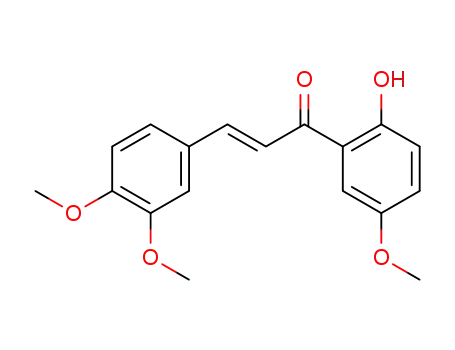 2-Propen-1-one,
3-(3,4-dimethoxyphenyl)-1-(2-hydroxy-5-methoxyphenyl)-, (E)-