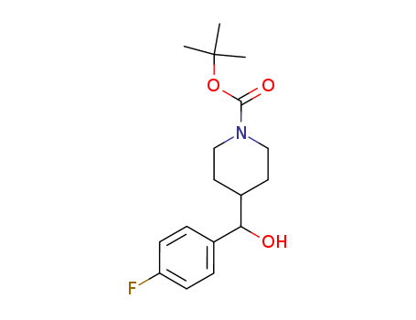 Tert-Butyl 4-((4-fluorophenyl)(hydroxy)methyl)piperidine-1-carboxylate