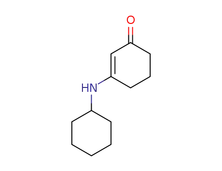 Molecular Structure of 16179-64-9 (3-(cyclohexylamino)cyclohex-2-en-1-one)
