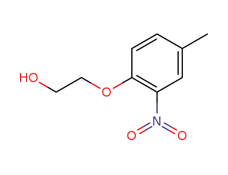 Molecular Structure of 857070-70-3 (2-(4-methyl-2-nitro-phenoxy)-ethanol)