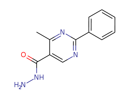 4-METHYL-2-PHENYL-5-PYRIMIDINECARBOHYDRAZIDE