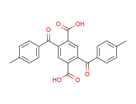 Molecular Structure of 503603-66-5 (1,4-Benzenedicarboxylic acid, 2,5-bis(4-methylbenzoyl)-)