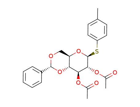 4-Methylphenyl 2,3-di-O-acetyl-4,6-O-benzylidene-1-thio-β-D-mannopyranoside