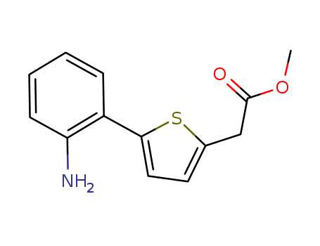[5-(2-Amino-phenyl)-thiophen-2-yl]-acetic acid methyl ester