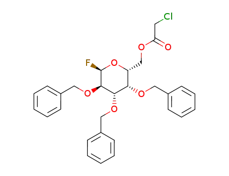 2,3,4-tri-O-benzyl-6-O-chloroacetyl-α-D-galactopyranosyl fluoride