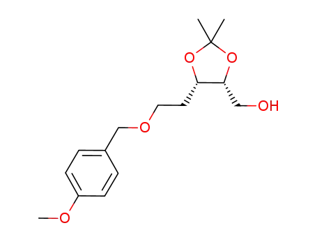 ((4R,5S)-5-(2-((4-methoxybenzyl)oxy)ethyl)-2,2-dimethyl-1,3-dioxolan-4-yl)methanol