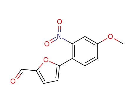 Molecular Structure of 415943-88-3 (5-(4-METHOXY-2-NITROPHENYL)-2-FURALDEHYDE)