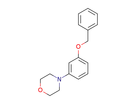 Morpholine, 4-[3-(phenylmethoxy)phenyl]-