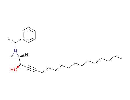 (R)-1-{(S)-1-[(R)-1-phenylethyl]aziridin-2-yl}hexadec-2-yn-1-ol
