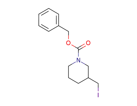 3-IodoMethyl-piperidine-1-carboxylic acid benzyl ester