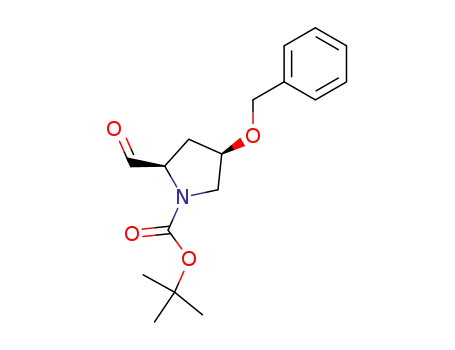 tert-butyl (2R,4R)-4-(benzyloxy)-2-formylpyrrolidine-1-carboxylate