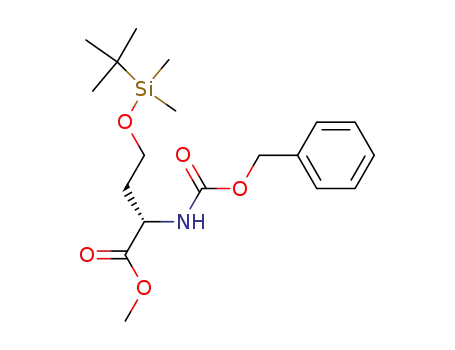 (S)-2-benzyloxycarbonylamino-4-(t-butyl-dimethyl-silanyloxy)-butyric acid methyl ester