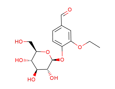 Molecular Structure of 122397-96-0 (ETHYLVANILLINBETA-D-GLUCOPYRANOSIDE)