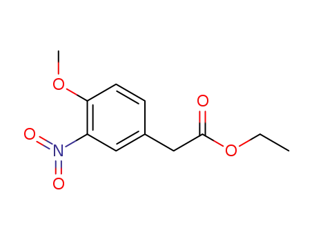4-methoxy-3-nitrophenylacetic acid ethyl ester