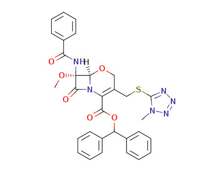 (6R,7R)-7-(Benzoylamino)-7-methoxy-3-[[(1-methyl