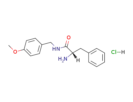 (S)-2-amino-N-(4-methoxybenzyl)-3-phenylpropanamide hydrochloride